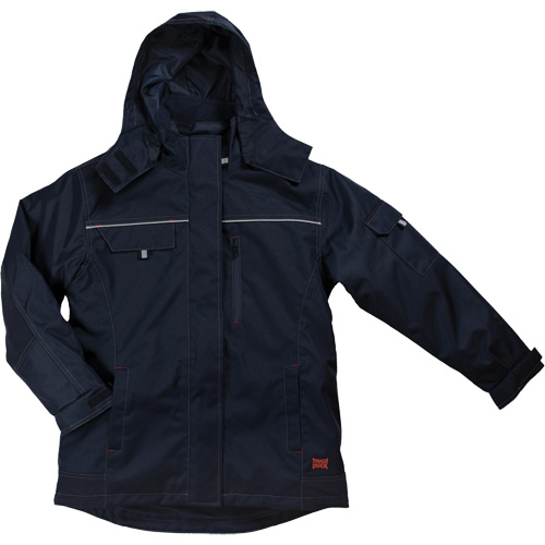 Waterproof Oxford 3-in-1 Parka, Women's, Large, Navy Blue Industrial Sales