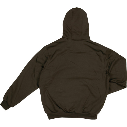 Water Repellent Fleece Pullover Hoodie, Men's, Small, Black Industrial Sales