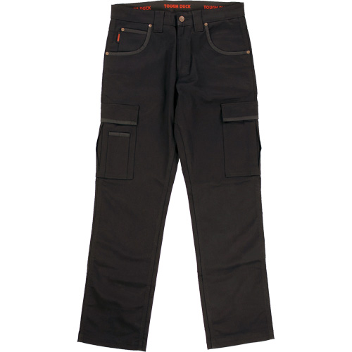 WP100 Work Pants, Cotton/Spandex, Black, Size 4, 30 Inseam Industrial Sales