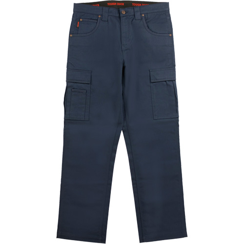 WP100 Work Pants, Cotton/Spandex, Navy Blue, Size 14, 30 Inseam Industrial Sales