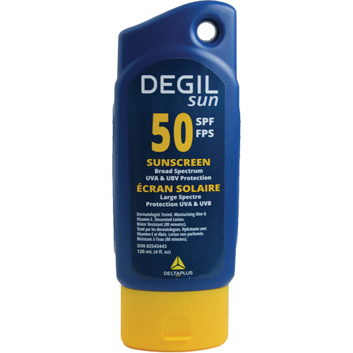 &eacute;cran solaire, FPS 50, Lotion Industrial Sales