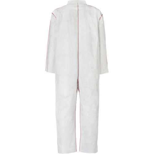 SFR Coveralls with Collar, Medium, White, Tyvek&reg; 400 Industrial Sales