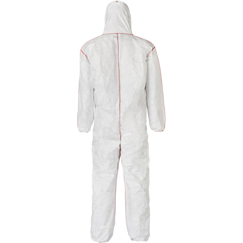 SFR Coveralls with Hood, Medium, White, Tyvek&reg; 400 Industrial Sales