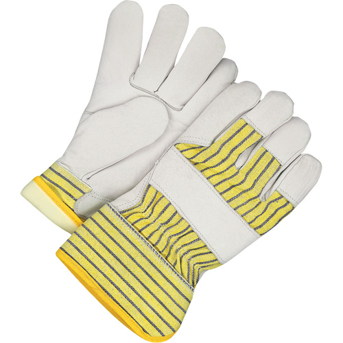 Gants d'ajusteur doubl&eacute;s avec poignet de s&eacute;curit&eacute;, 3T-Grand, Paume en Cuir fleur de vache, Doublure en Thinsulate Industrial Sales