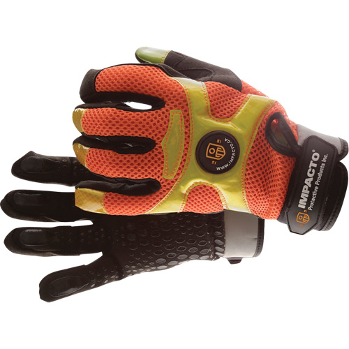 Gants antivibration haute visibilit&eacute; Air Glove, Taille 2T-Grand/11 Industrial Sales