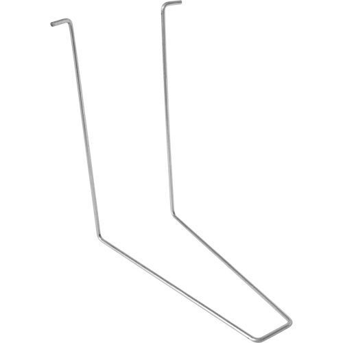 Berme &agrave; support en fil m&eacute;tallique, Capacit&eacute; 748 gal. US, 10' la x 10' lo x 12" h, Support en L Industrial Sales