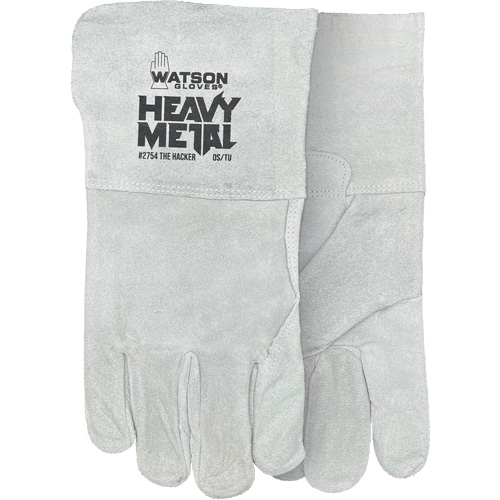 The Hacker Welding Gloves, Split Cowhide, Size One Size Industrial Sales