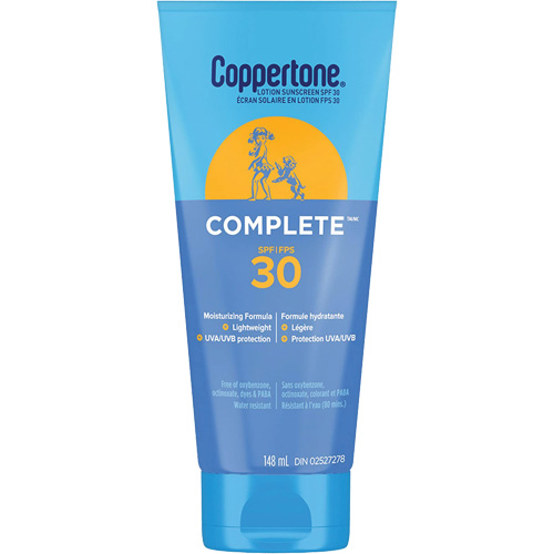 Protection solaire compl&egrave;te Coppertone, FPS 30, Lotion Industrial Sales
