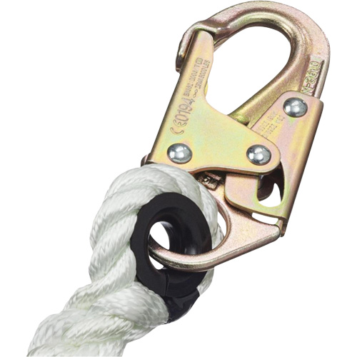LAN-1222-4 Longe &agrave; corde de retenue 5/8", 1 branches, 4', Classe CSA A Industrial Sales