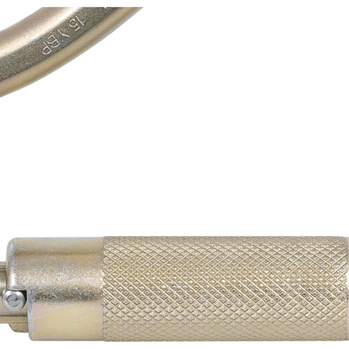 CP-04011-1 Zinc Plated Carabiner with 2" Gate Opening, Steel Industrial Sales