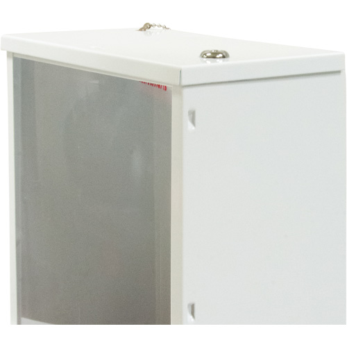 Armoire d'usage l&eacute;ger pour extincteur, 10" la x 24" h x 6" p Industrial Sales