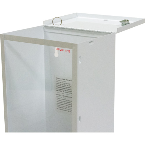 Armoire d'usage l&eacute;ger pour extincteur, 10" la x 24" h x 6" p Industrial Sales