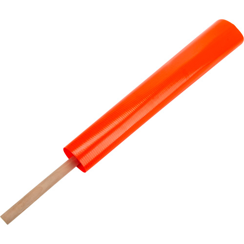 Traffic Safety Flag, Mesh, With Handle Industrial Sales