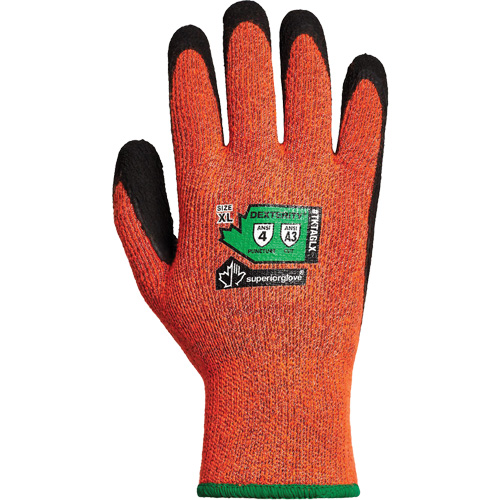 Gants d'hiver r&eacute;sistants &agrave; la coupe Dexterity TKTAGLX, Taille T-Grand, Calibre 13, Rev&ecirc;tement Latex, Enveloppe en TenActiv, ASTM ANSI niveau A3 Industrial Sales