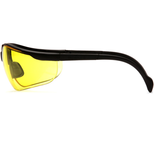 Lunettes de s&eacute;curit&eacute; &agrave; demi-monture Venture II, Lentille Ambr&eacute;e, ANSI Z87+/MCEPS GL-PD 10-12/R&eacute;pond ou surpasse la norme CSA Z94.3 Industrial Sales