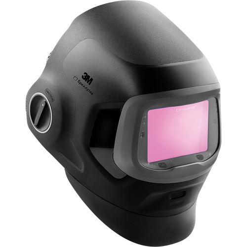 Speedglas G5-03 Pro Black Fixed Front Welding Helmet, 2.8" L x 4.3" W View Area, 8-14/3/5 Shade Range, Black Industrial Sales