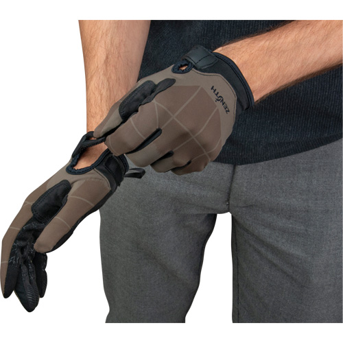 Gants utilitaires flexibles, Paume Synth&eacute;tique, Taille T-Grand Industrial Sales