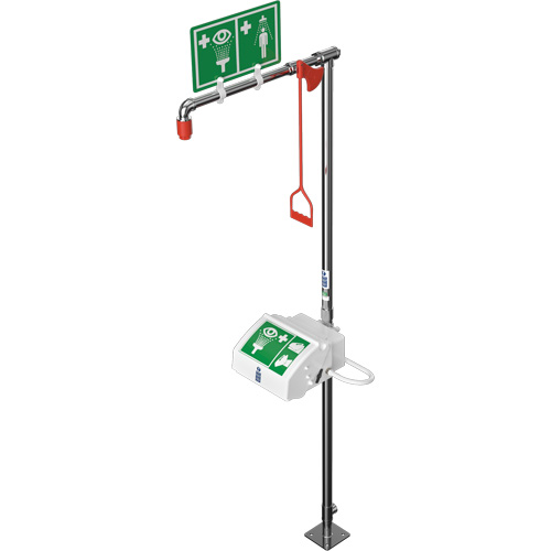 Combination Shower with Closed ABS Bowl & Top Inlet, Pedestal Industrial Sales