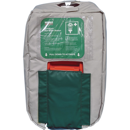 Enveloppe isol&eacute;e pour douche oculaire de 10 gallons aliment&eacute;e par gravit&eacute; Industrial Sales