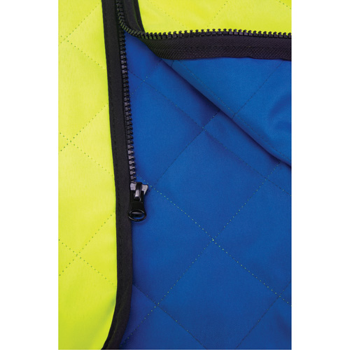 Evaporative Cooling Vest, Medium, High Visibility Lime-Yellow Industrial Sales