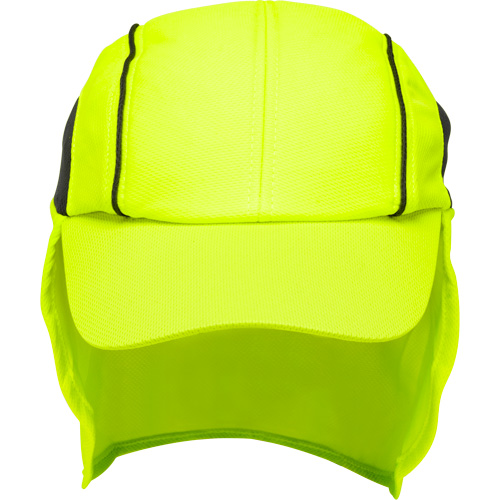 Cooling Hat with Neck Shade, Hi-Vis Lime Industrial Sales