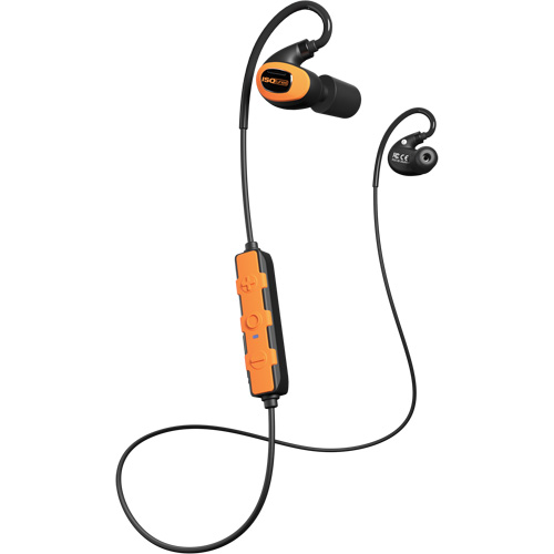 &eacute;couteurs Bluetooth 3.0 Pro orange s&eacute;curit&eacute; Industrial Sales