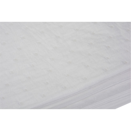 Bonded Sorbent Pad, Oil Only, 15" x 19", 10 gal. Absorbancy Industrial Sales
