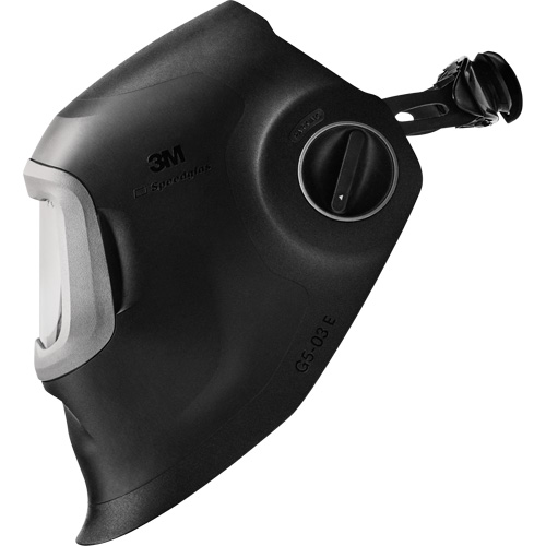 Masque de soudage Speedglas G5-03 E 09-0100-20 avec ADF G5NC, 4,2" lo x 2,1" la Champ de vision, Teinte 3/5/8 - 12, Noir Industrial Sales