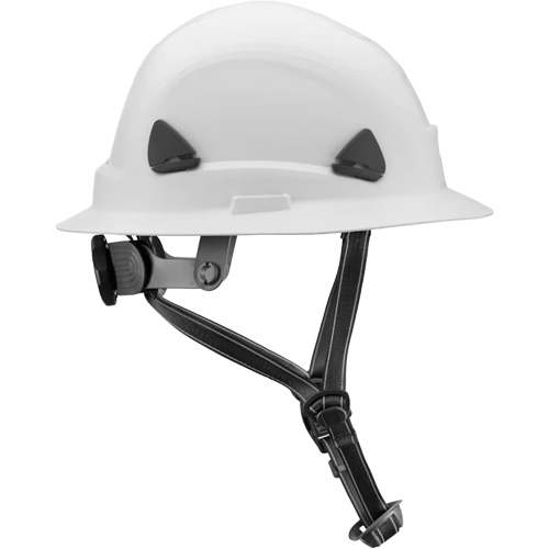 Fibre Metal Climbing Style Helmet with Full Brim, Meets CSA Type 2, Ratchet Suspension, Non-Vented Industrial Sales