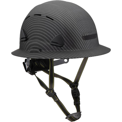 Fibre Metal Climbing Style Helmet with Full Brim, Meets CSA Type 2, Ratchet Suspension, Vented Industrial Sales
