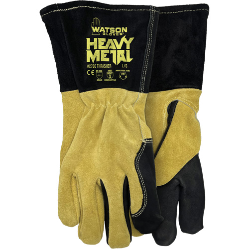2780 Thrasher MIG/Stick Welding Gloves, Split Cowhide, Size Small Industrial Sales