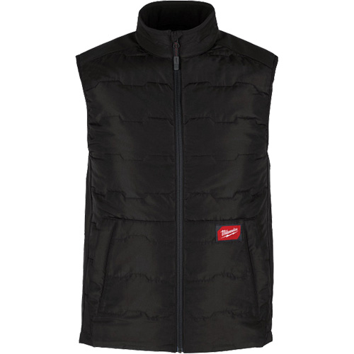 FREEFLEX Lightweight Insulated Vest, Men's, Small, Black Industrial Sales