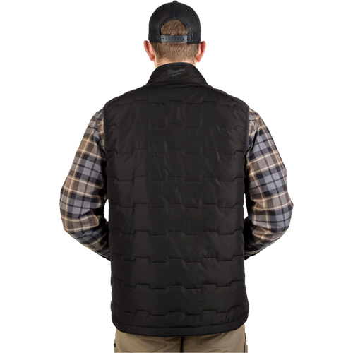 FREEFLEX Lightweight Insulated Vest, Men's, Small, Black Industrial Sales