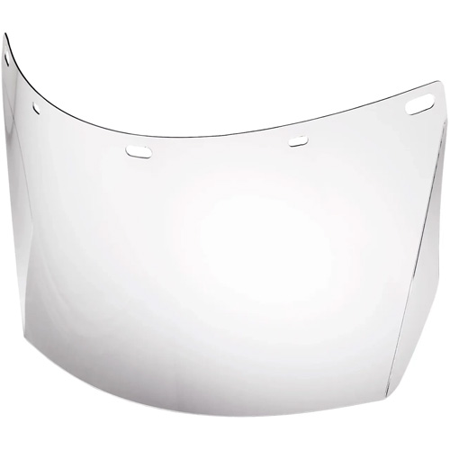 Lentille de rechange pour visi&egrave;re compl&egrave;te sans rev&ecirc;tement, Polycarbonate, Teinte Transparent Industrial Sales