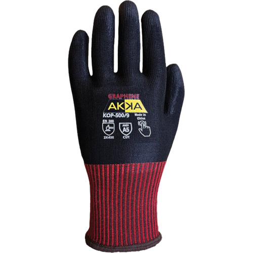 Gants de protection &eacute;lev&eacute;e contre la coupe KOP-500, Taille 6, Calibre 13, Rev&ecirc;tement Polyur&eacute;thane, Enveloppe en Nylon/PEHP/Spandex/Graph&egrave;ne, ASTM ANSI niveau A5/EN 388 niveau E Industrial Sales