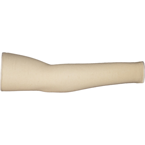 Manchette de protection pour des t&acirc;ches &agrave; faible risque PKCW KnitActiv –  emballage pour machines distributrices, 18", Coton, Beige Industrial Sales