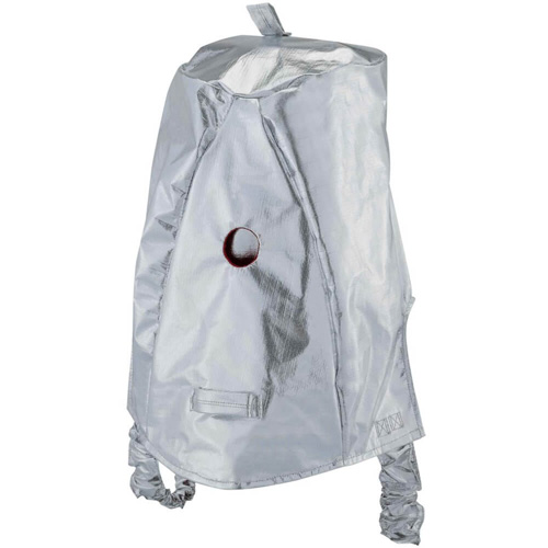 Cagoule r&eacute;fl&eacute;chissant la chaleur avec fen&ecirc;tre transparente dor&eacute;e Industrial Sales