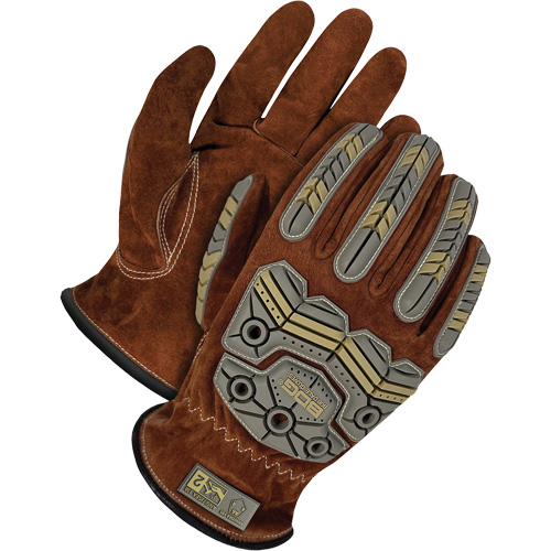 Classic Reverse Grain Driver Gloves, 2X-Large, Grain Pigskin Palm Industrial Sales