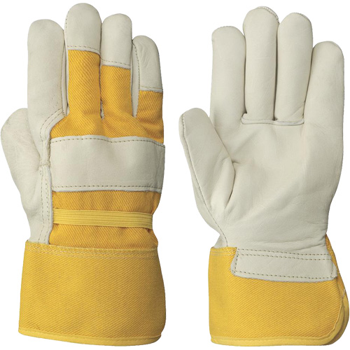 Gants isol&eacute;s en cuir fleur de vache pour femmes, Taille unique, Paume en Cuir fleur de vache, Doublure en Molleton Industrial Sales