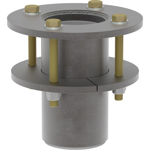 Socle de montage en acier inoxydable sur pont pour espace clos DBI-SALA Industrial Sales