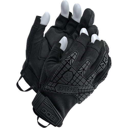 X-Site&reg; Impact Trigger Finger Gloves, Suede Palm, Size Small Industrial Sales