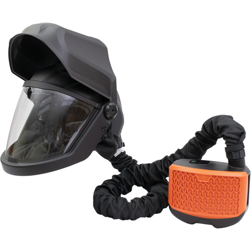 PEAKAIR DEFENDER Visor with Flip-Front & X90VX Blower Kit, Facepiece Respirator/Welding Helmet, Lithium-Ion Battery Industrial Sales