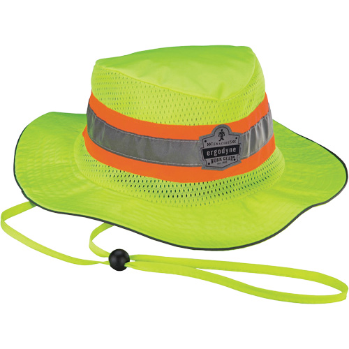 GloWear 8935 Ranger Sun Hat, Large/X-Large, High Visibility Lime-Yellow, Polyester Industrial Sales