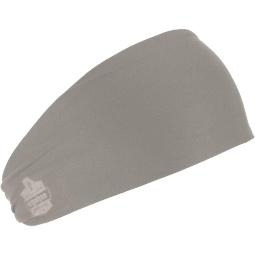 Chill-Its 6634 Performance Knit Cooling Headband, Grey Industrial Sales