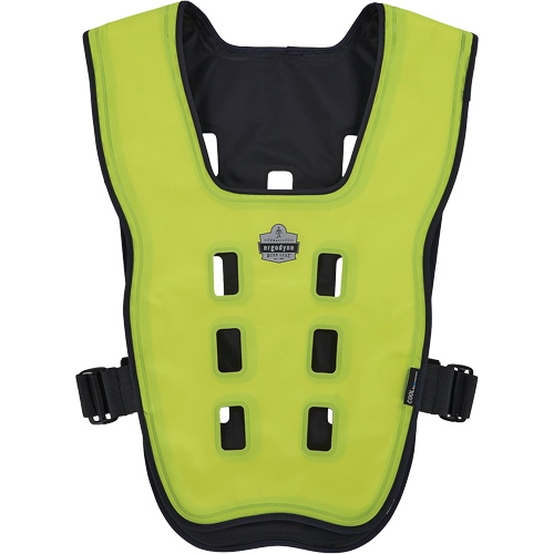 Veste de refroidissement &eacute;vaporatif Chill-Its 6685 avec fermeture &agrave; glissi&egrave;re, Grand/T-Grand, Jaune lime haute visibilit&eacute; Industrial Sales