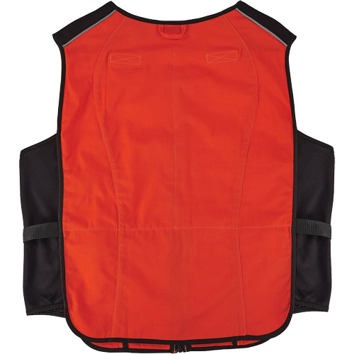 Veste de refroidissement &agrave; changement de phase l&eacute;g&egrave;re Chill-Its 6255 (veste seulement), Petit/Moyen, Orange Industrial Sales