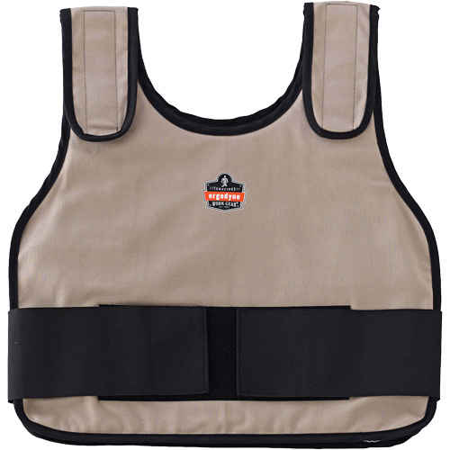 Veste de refroidissement &agrave; changement de phase standard avec sachets de recharge Chill-Its 6230, Grand/T-Grand, Khaki Industrial Sales