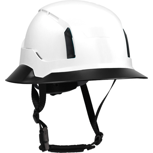 Wide Clip-On Full Brim for RZRBack Climbing Helmet, White Industrial Sales