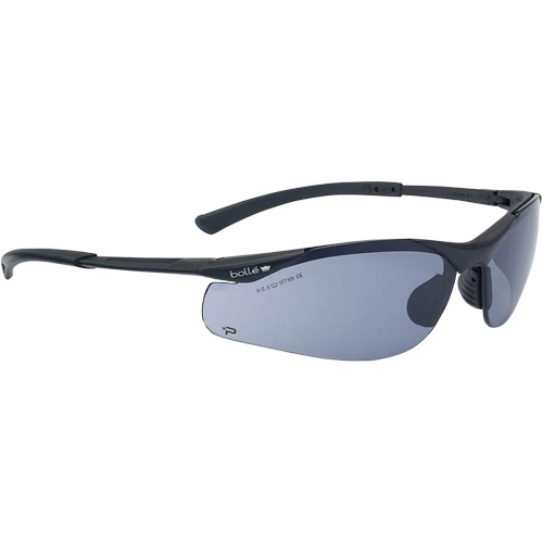 Contour BSSI Safety Glasses, Brown/Smoke Lens, Anti-Fog/Anti-Scratch, ANSI Z87+ Industrial Sales