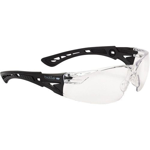Rush+ Small BSSI Safety Glasses, Clear Lens, Anti-Fog/Anti-Scratch, ANSI Z87+ Industrial Sales